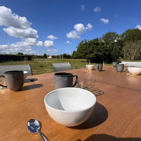 Maison Bleue Au Coeur De La Nature - Baie De Somme 펜션 *